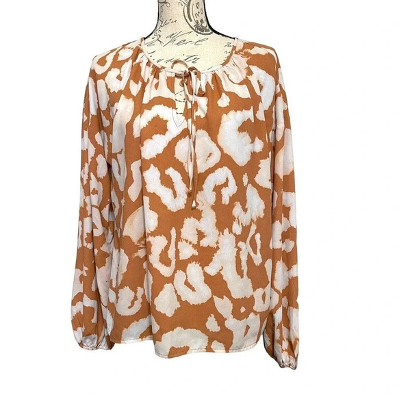 Elizabeth and James Boho Peasant Top Size Large - Picture 2 of 8